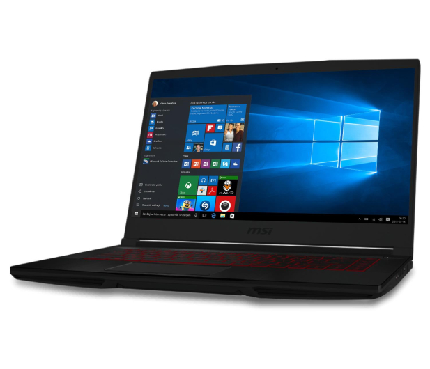 MSI GF63 i5-8300H/8GB/1TB/Win10 GTX1050 - 459099 - zdjęcie 2